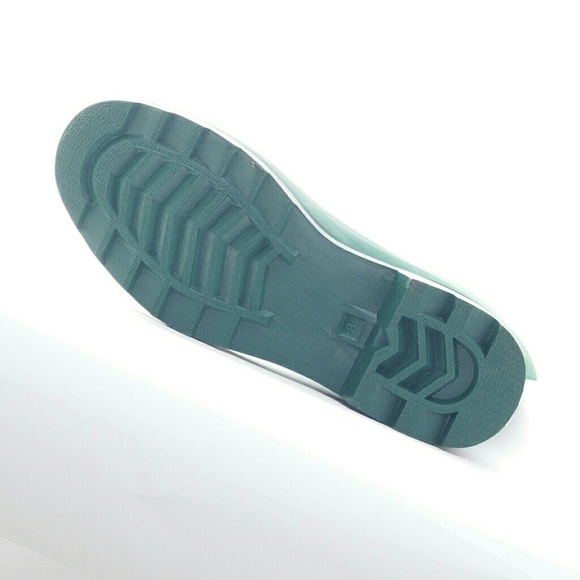 Women's Rainboots, Tall Matte Rain Boots, RB-1518 Green - Picture 3 of 3